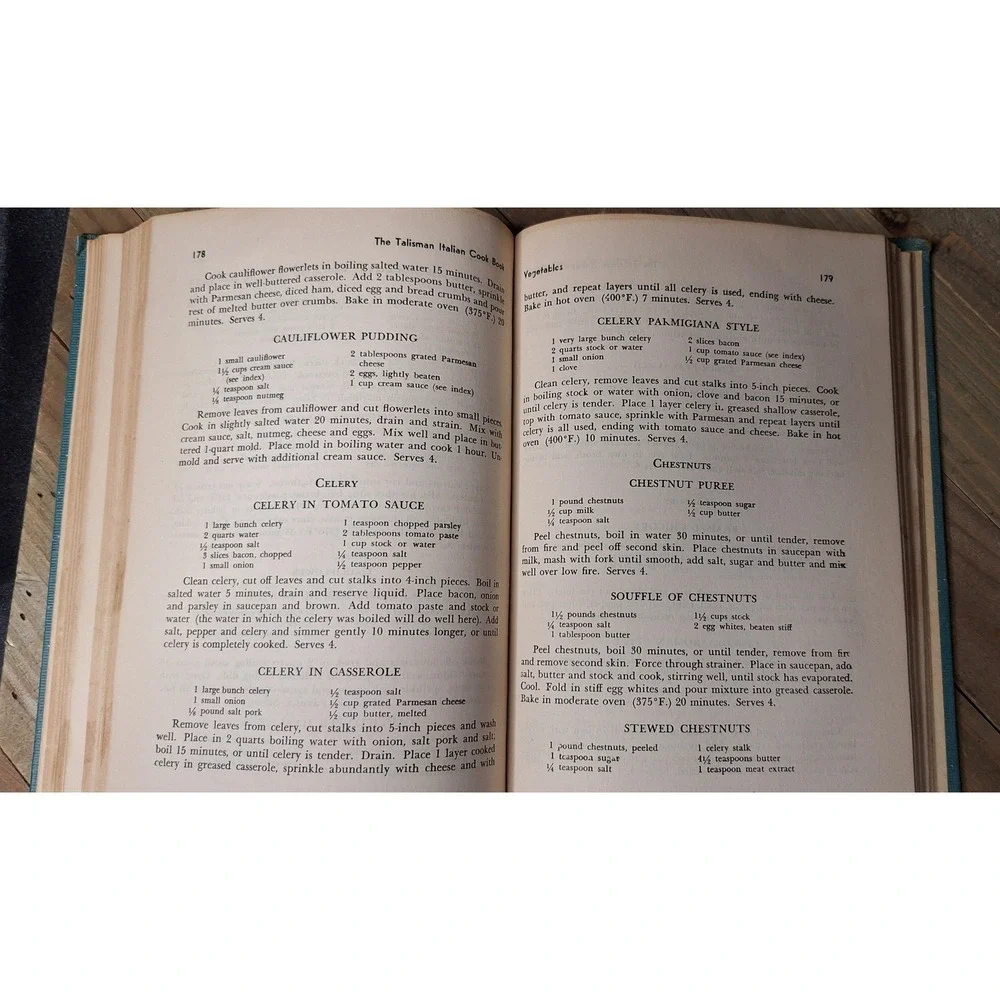 1950 The Talisman Italian Cook Book Ada Boni Ronzoni Special Edition Hardcover